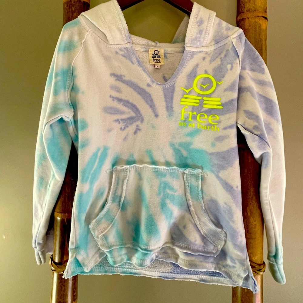 Super cute free in St Barths hooded sweatshirt